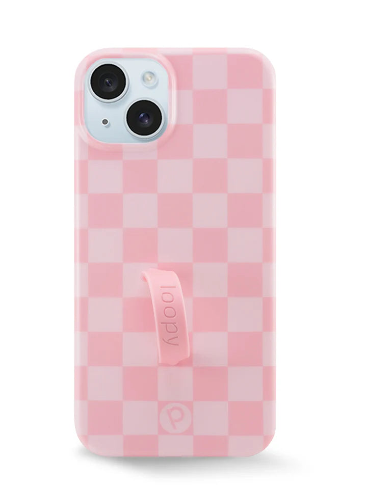 Blush Checkered