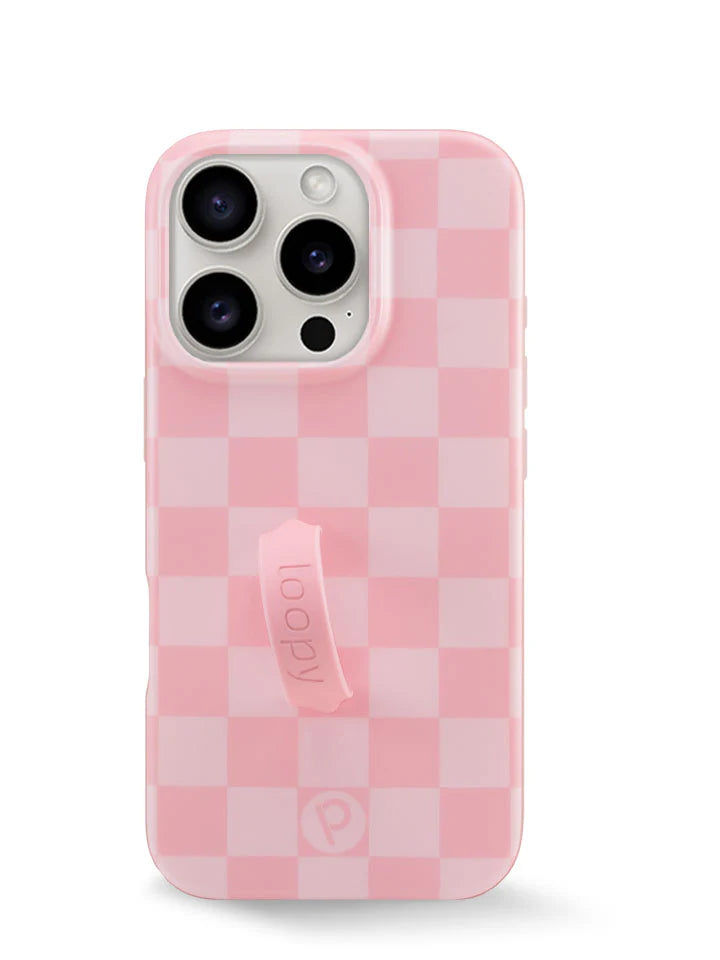 Blush Checkered