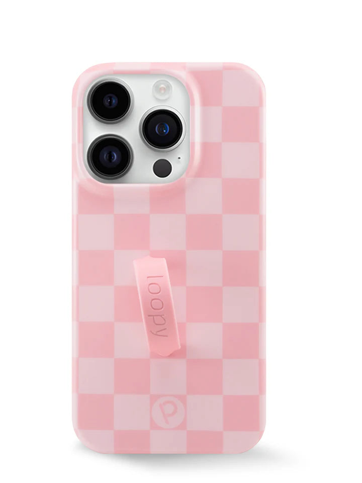 Blush Checkered