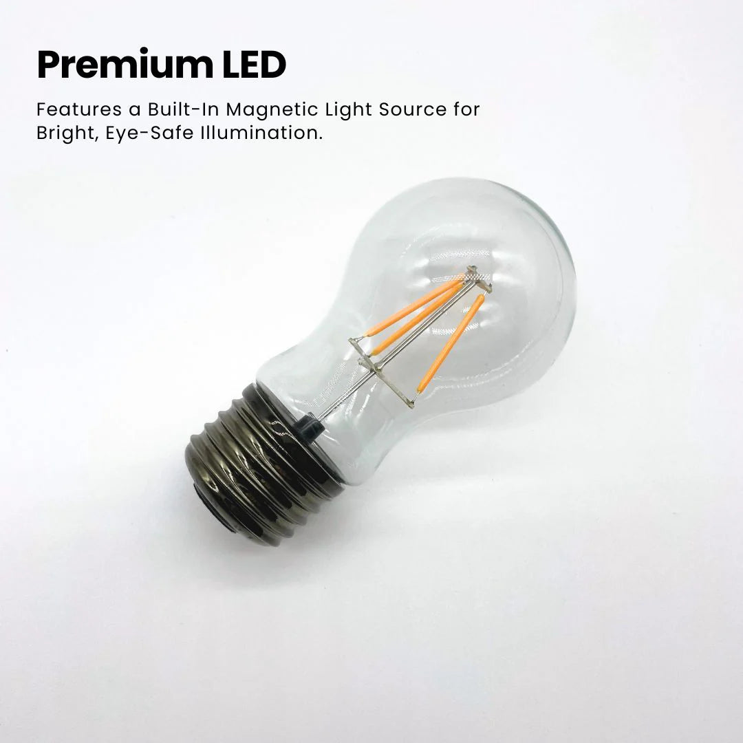 Magic Levitating Lamp: Retro Bulb