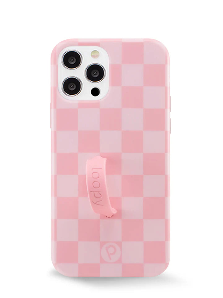 Blush Checkered