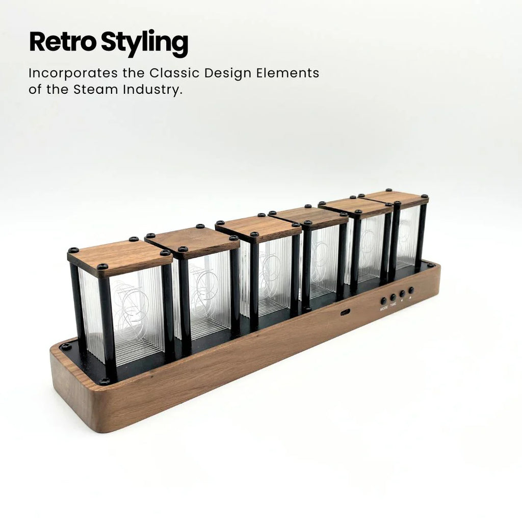 Nixie Tube Clock: Retro