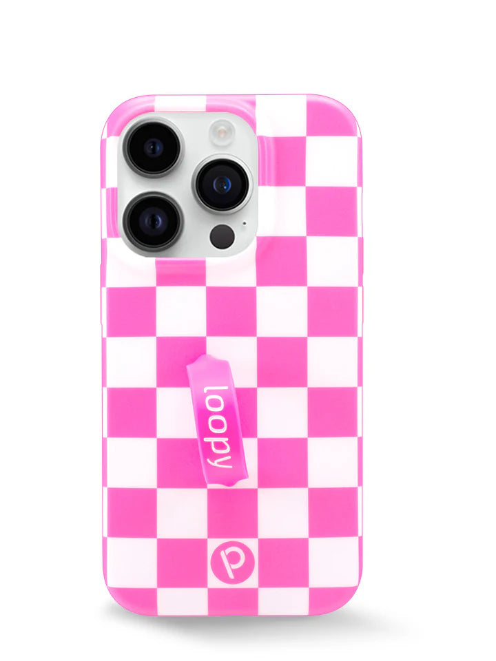 Pink Checkered