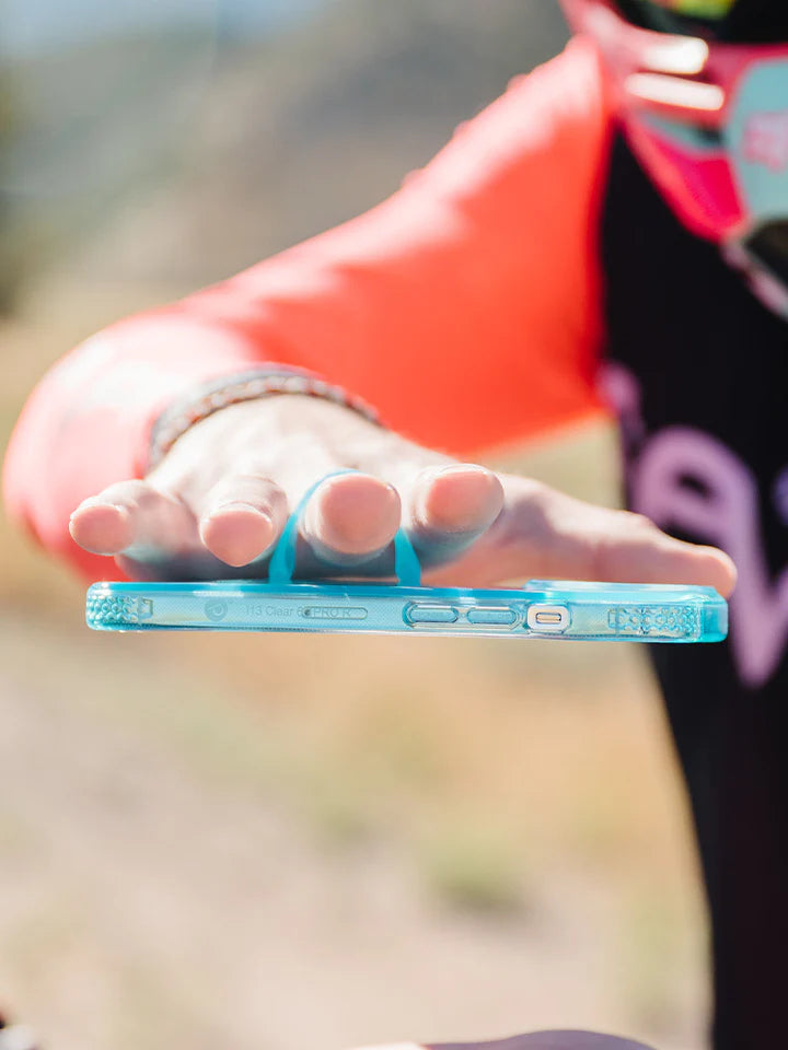 Clear Neon Blue