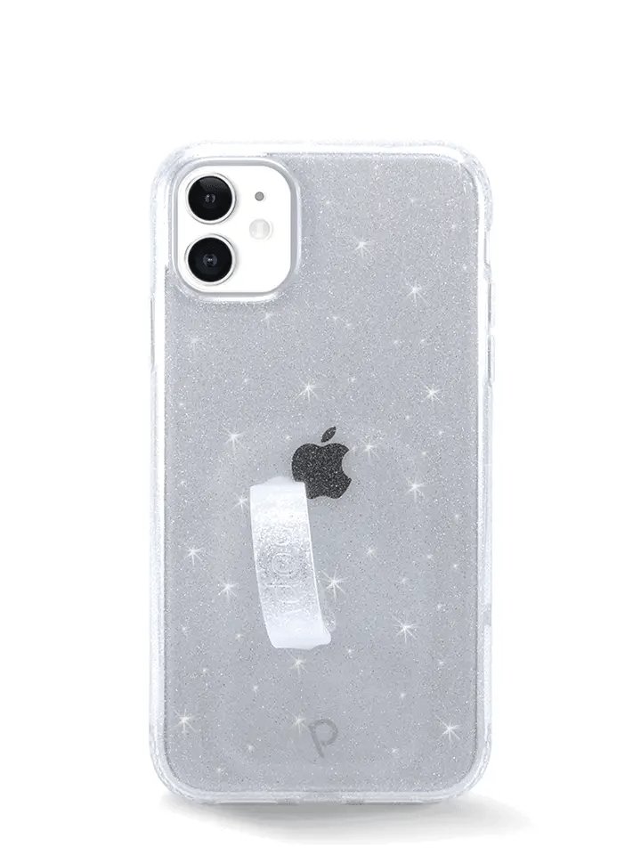 Clear Sparkle Silver