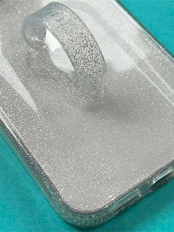 Clear Sparkle Silver