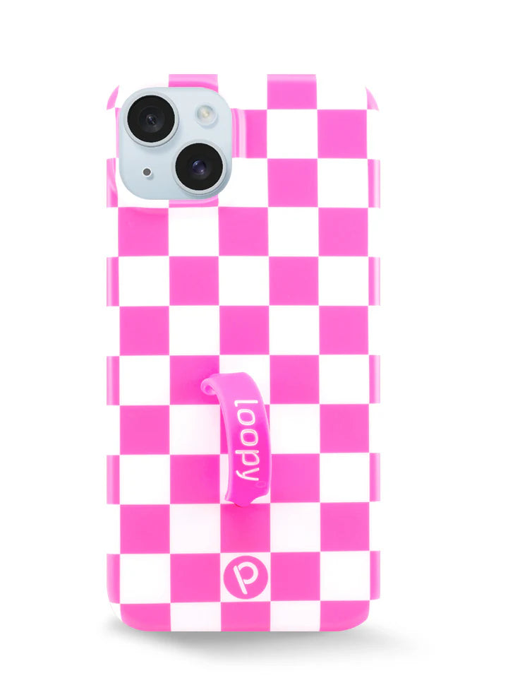 Pink Checkered