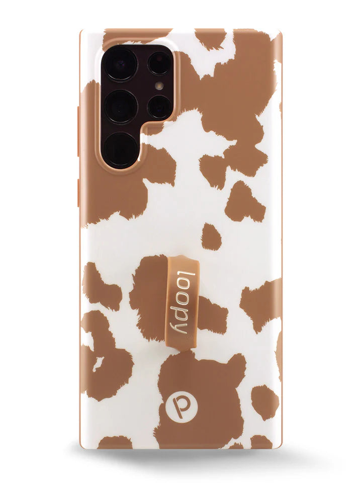 Brown Cow Print