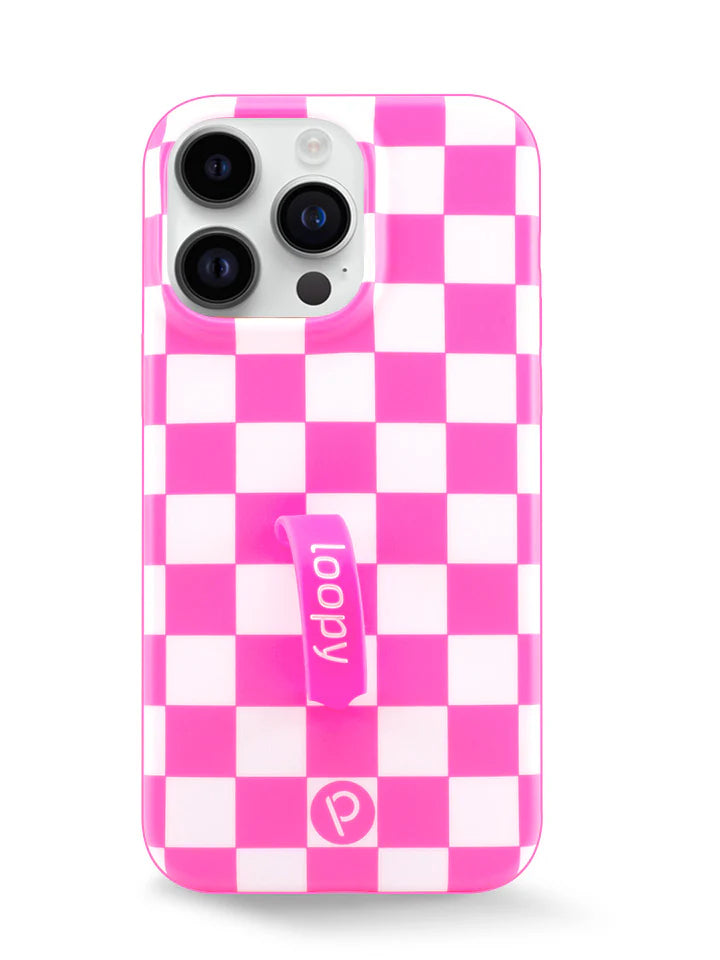 Pink Checkered