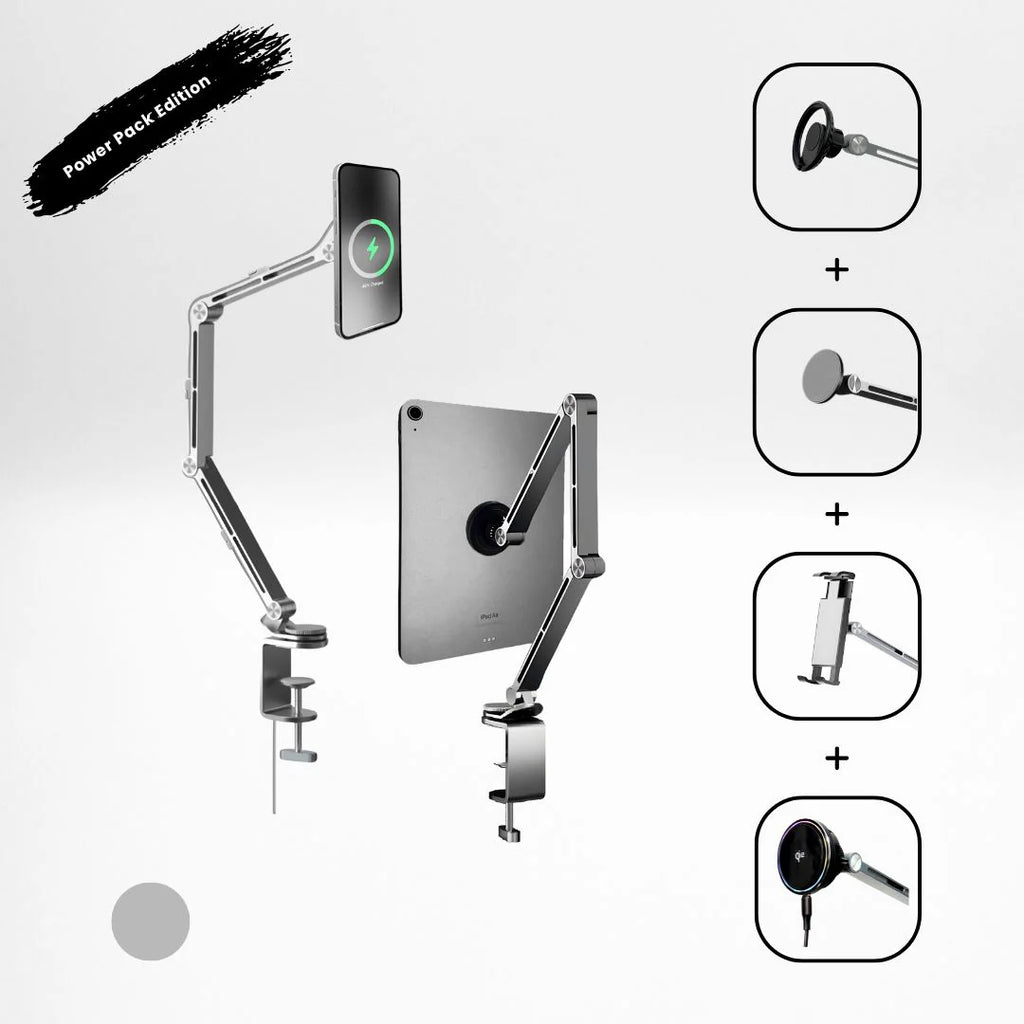 SuperGrip Desk Mount: Phone & Tablet