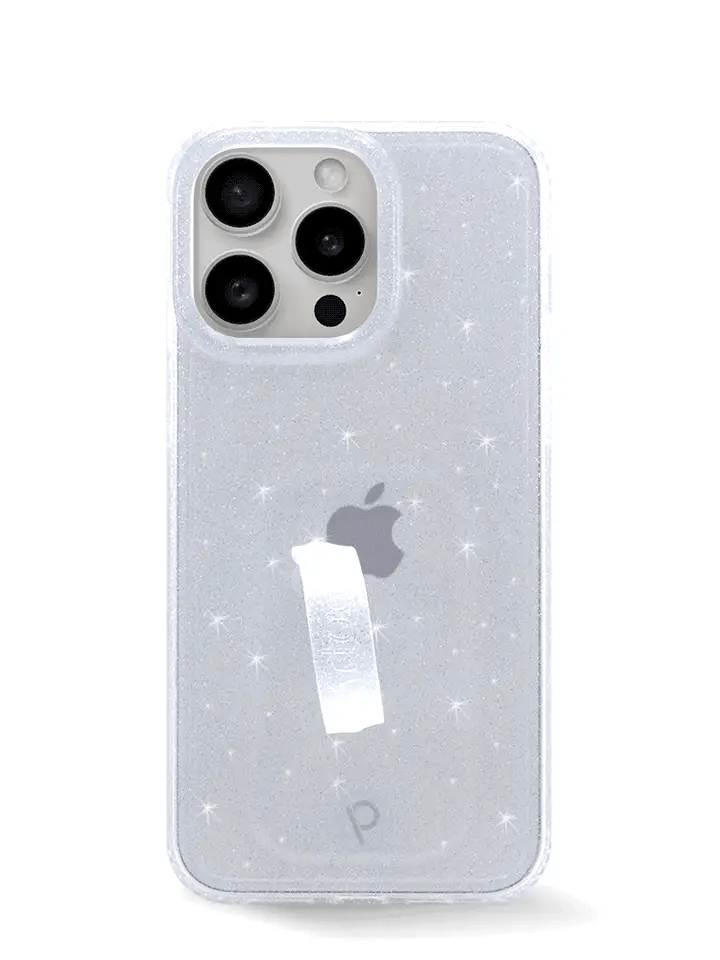 Clear Sparkle Silver