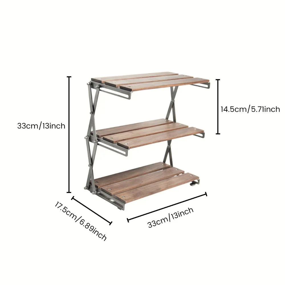 Super Wooden Desk Shelf