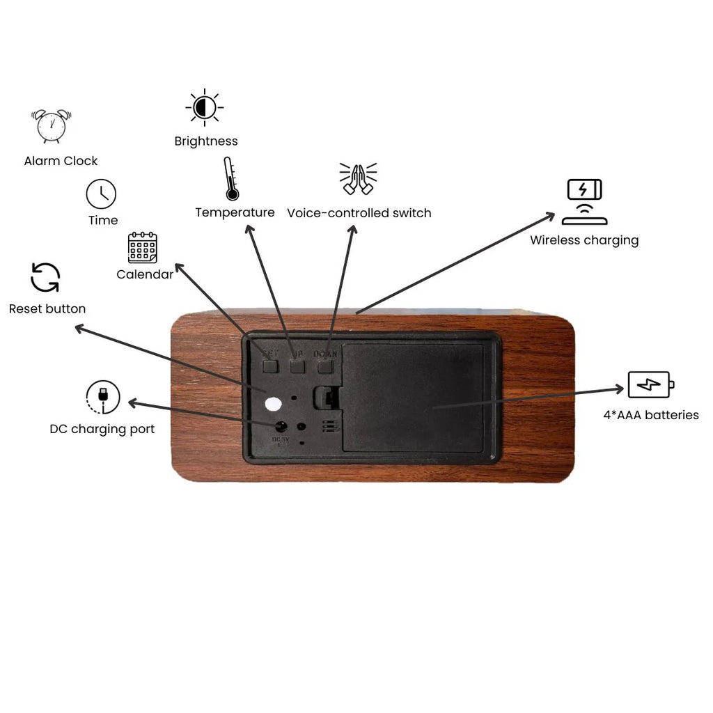 TimberTime Digital Clock