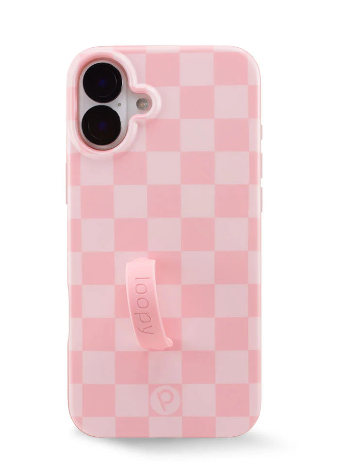 Blush Checkered