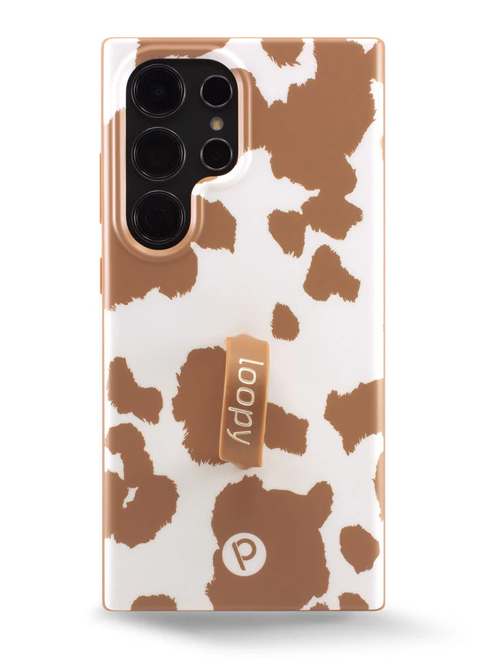 Brown Cow Print