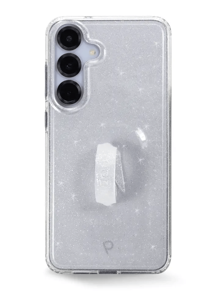 Clear Sparkle Silver