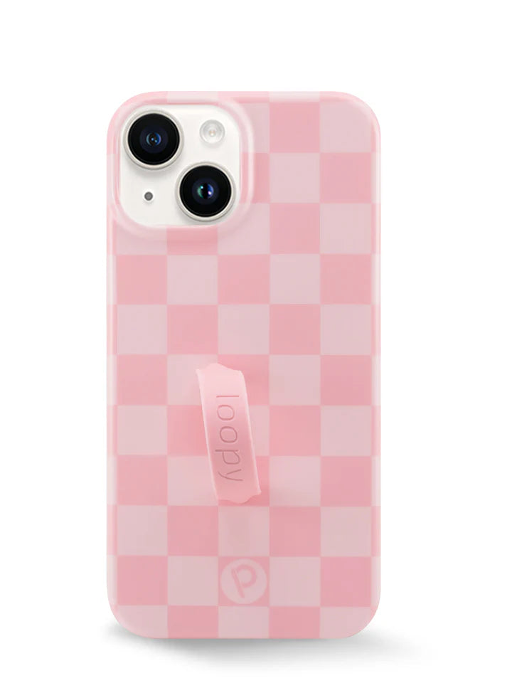 Blush Checkered
