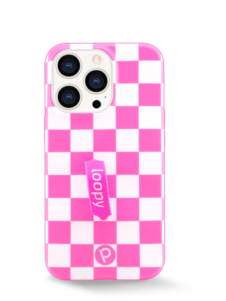 Pink Checkered