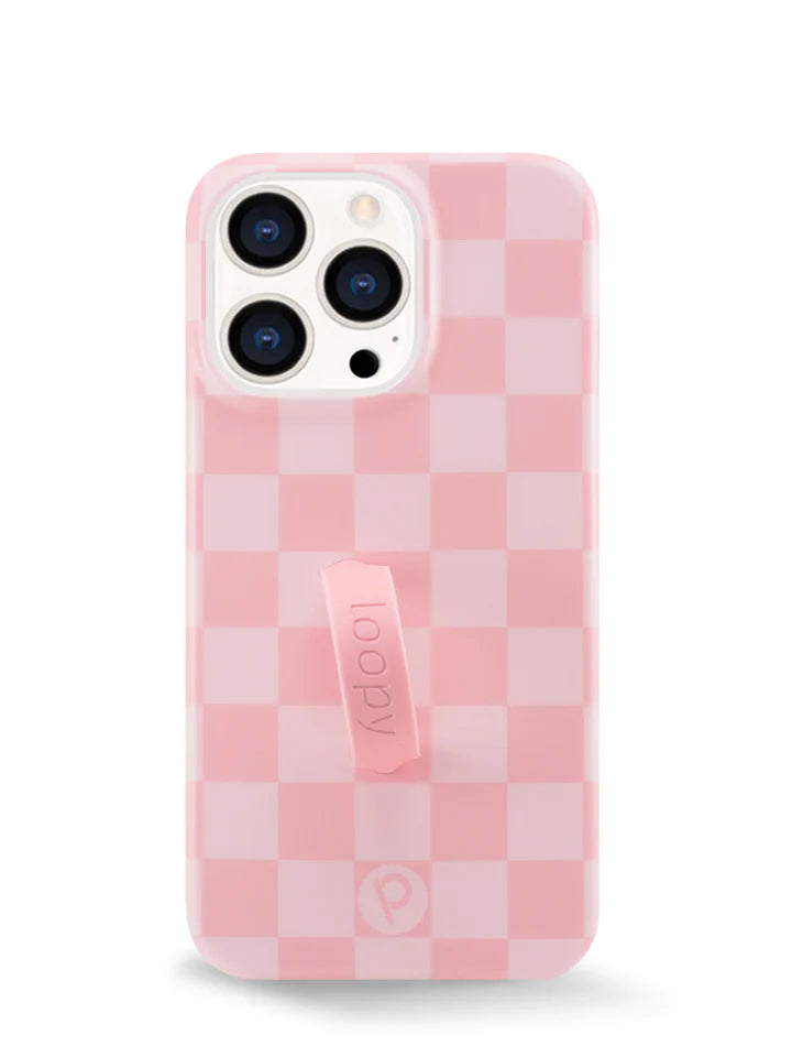 Blush Checkered