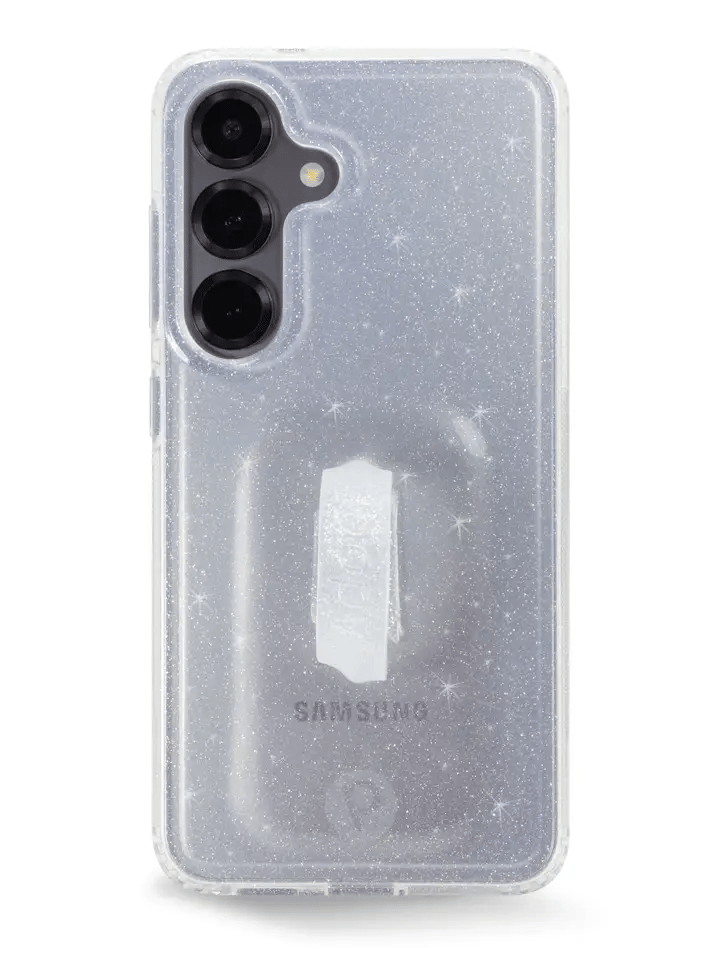 Clear Sparkle Silver