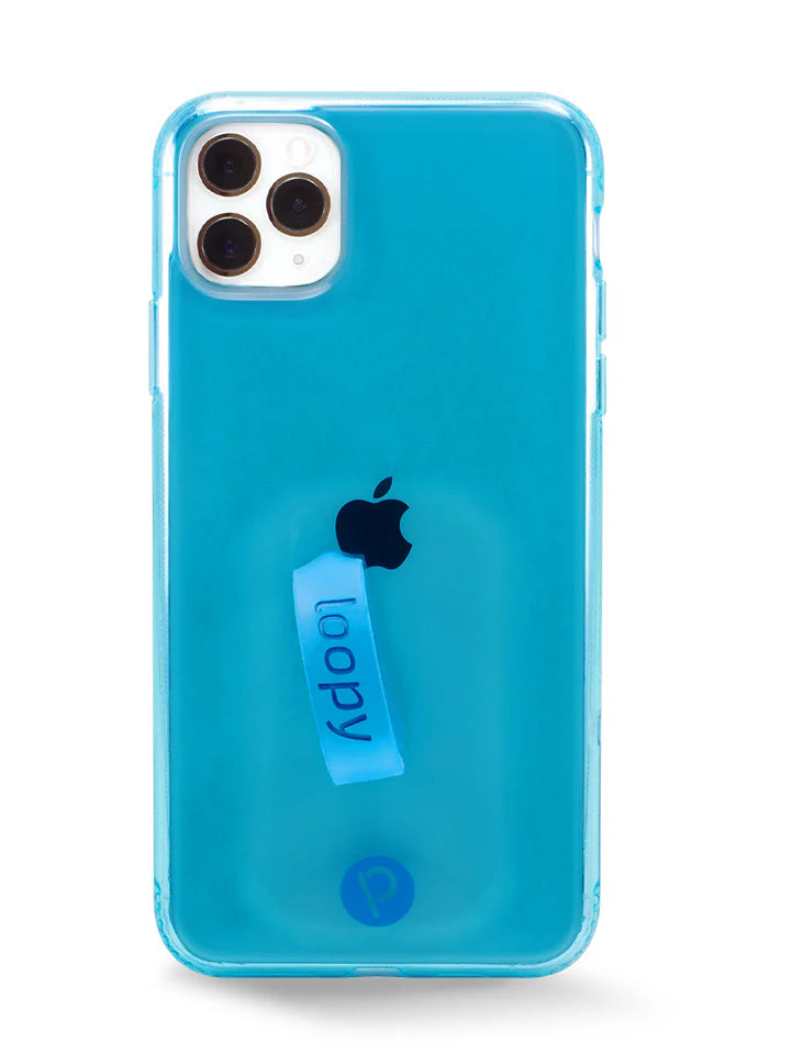 Clear Neon Blue