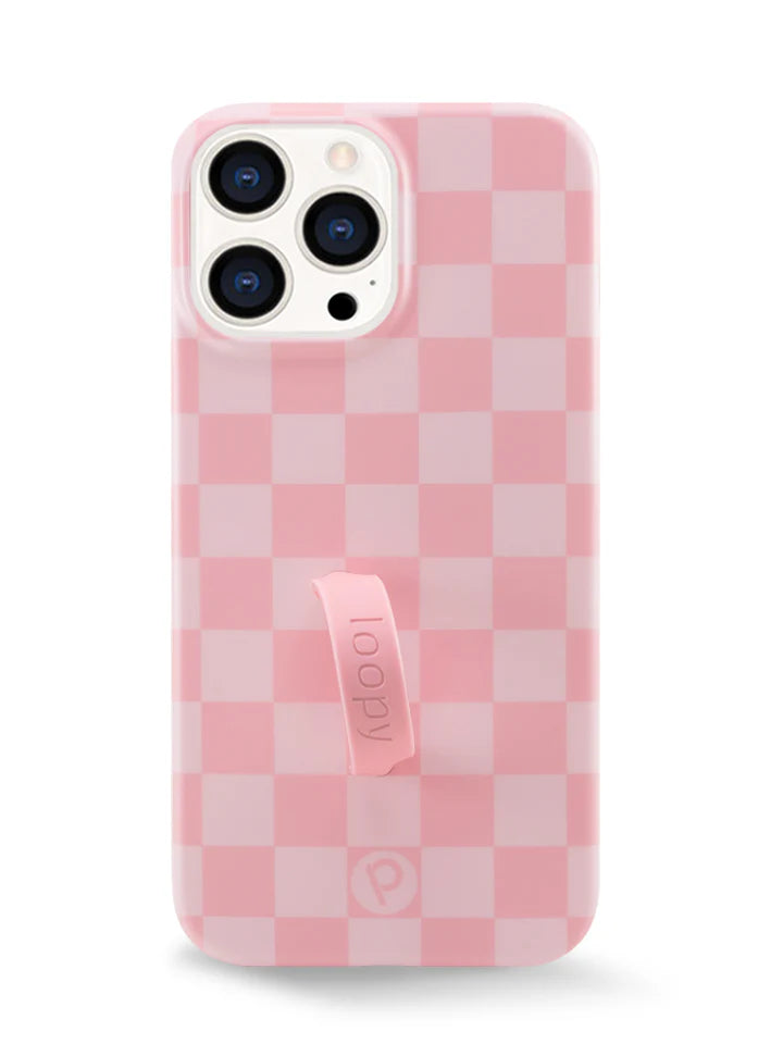 Blush Checkered