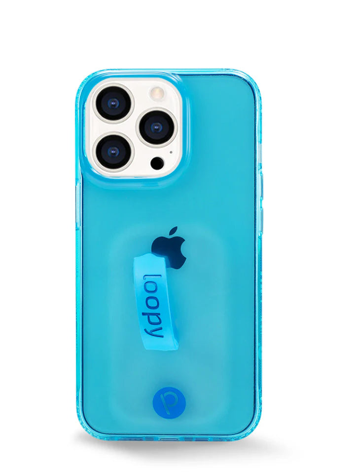 Clear Neon Blue