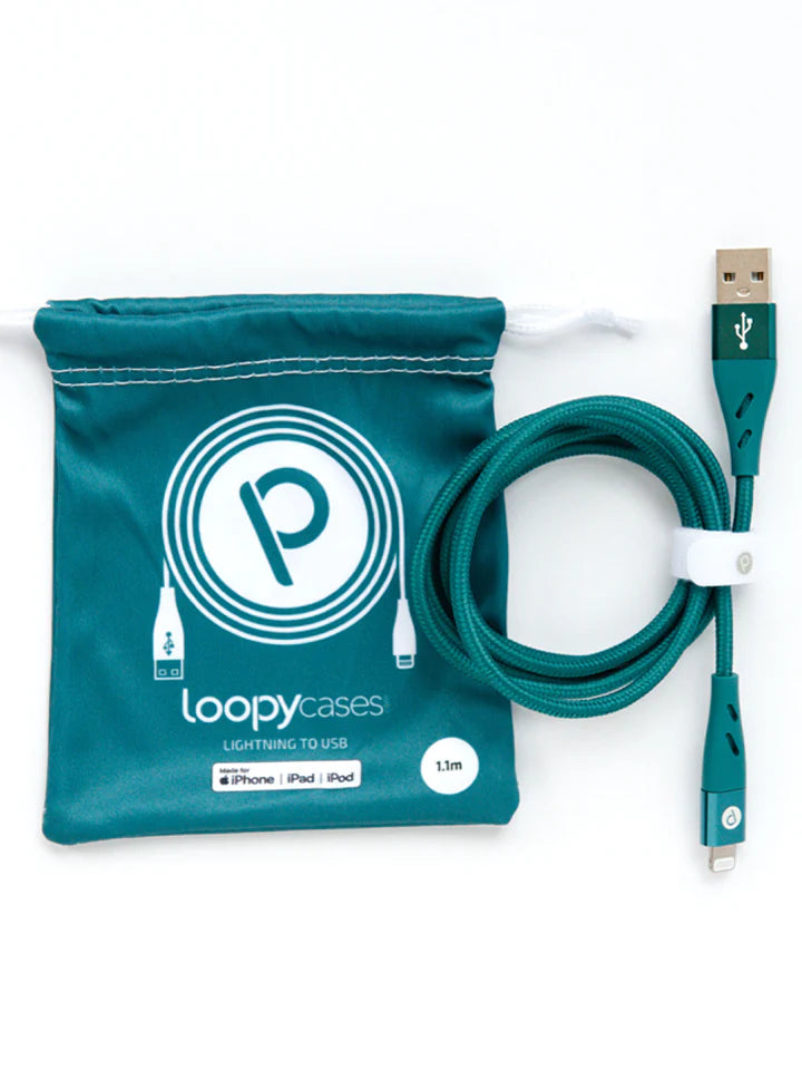 Loopy Charging Cables - Lightning to USB-A (1.1m)