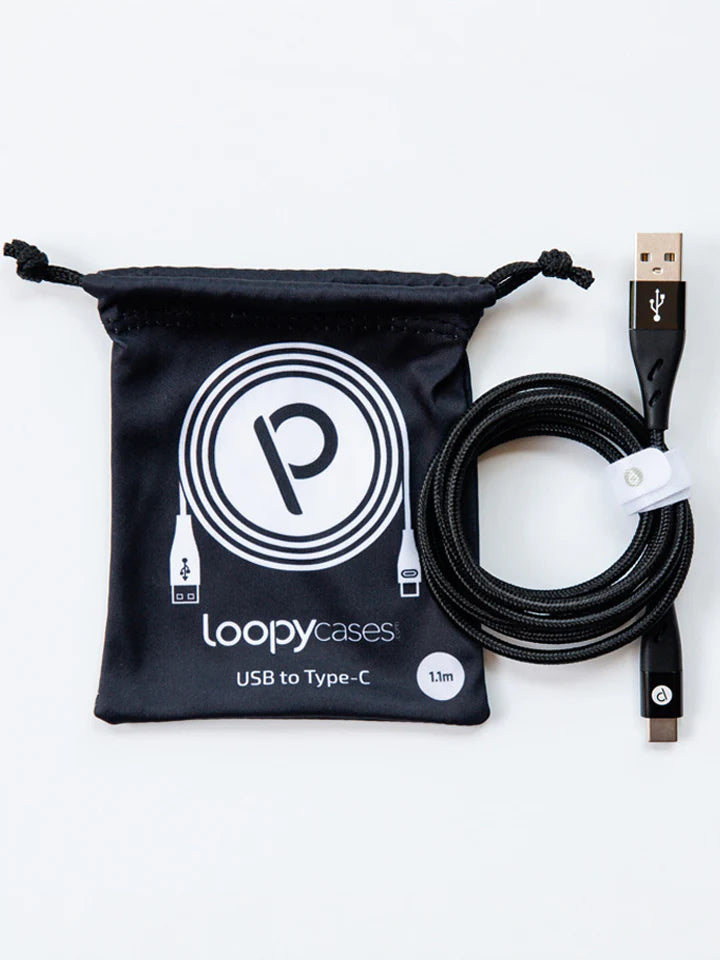 Loopy Charging Cables - Type C (1.1m)