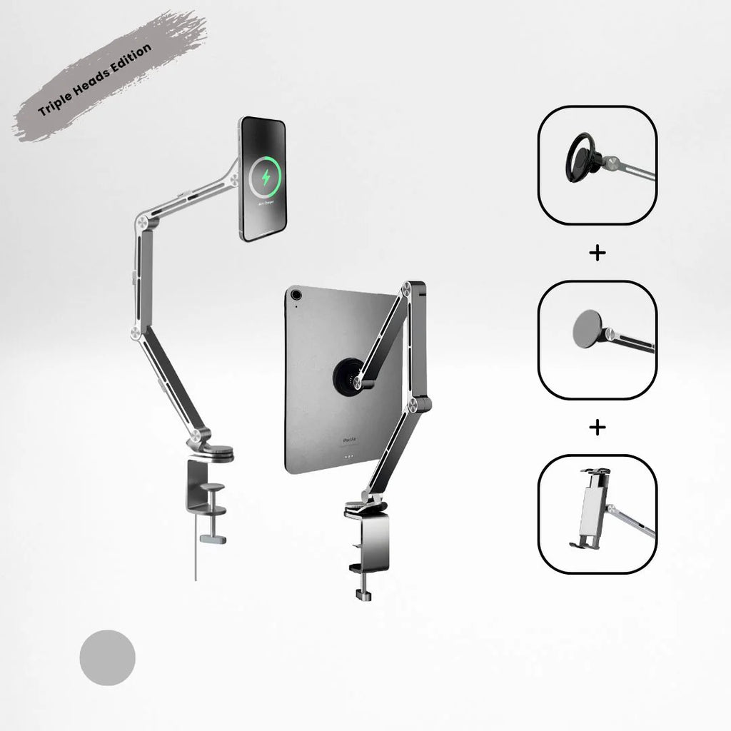 SuperGrip Desk Mount: Phone & Tablet