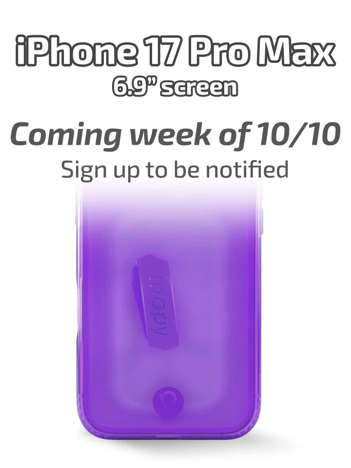 Clear Neon Purple