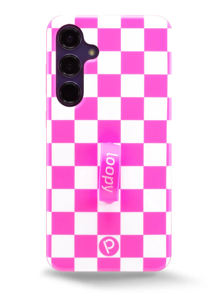 Pink Checkered