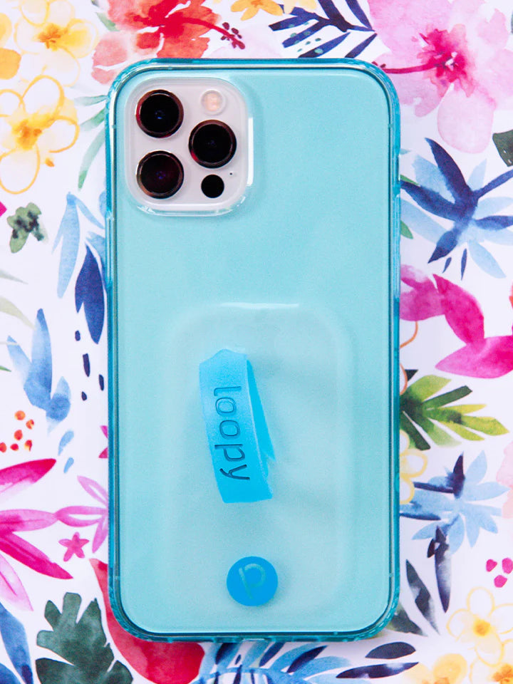 Clear Neon Blue