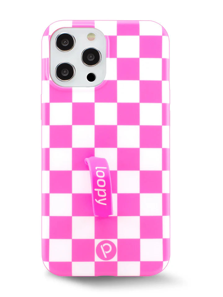 Pink Checkered