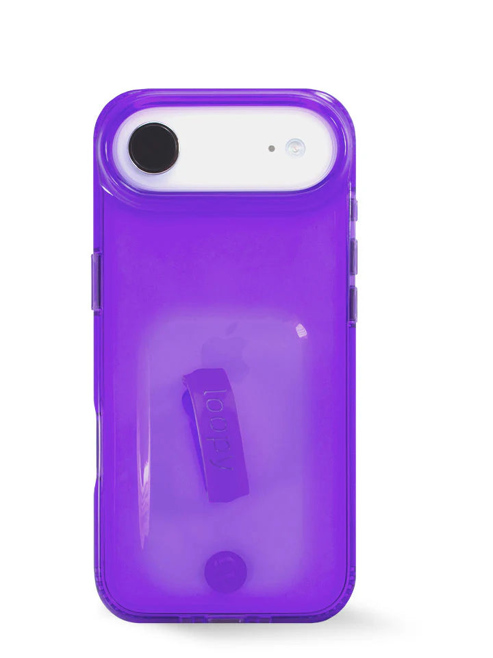 Clear Neon Purple