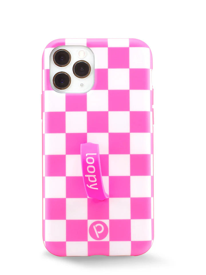 Pink Checkered