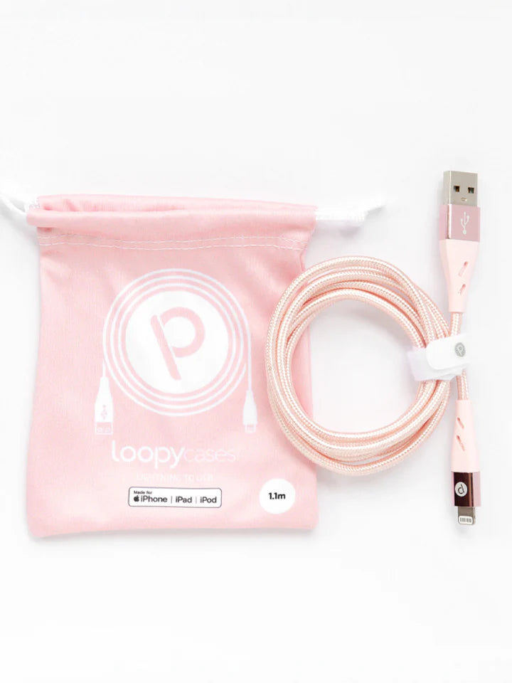 Loopy Charging Cables - Lightning to USB-A (1.1m)