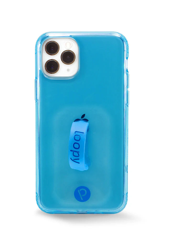 Clear Neon Blue