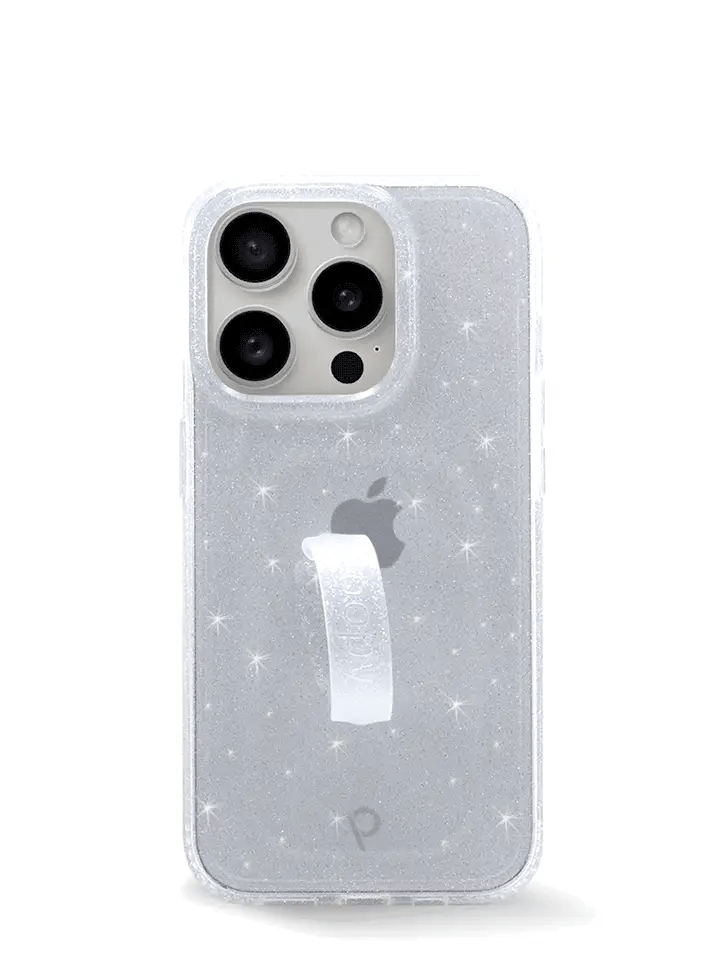 Clear Sparkle Silver