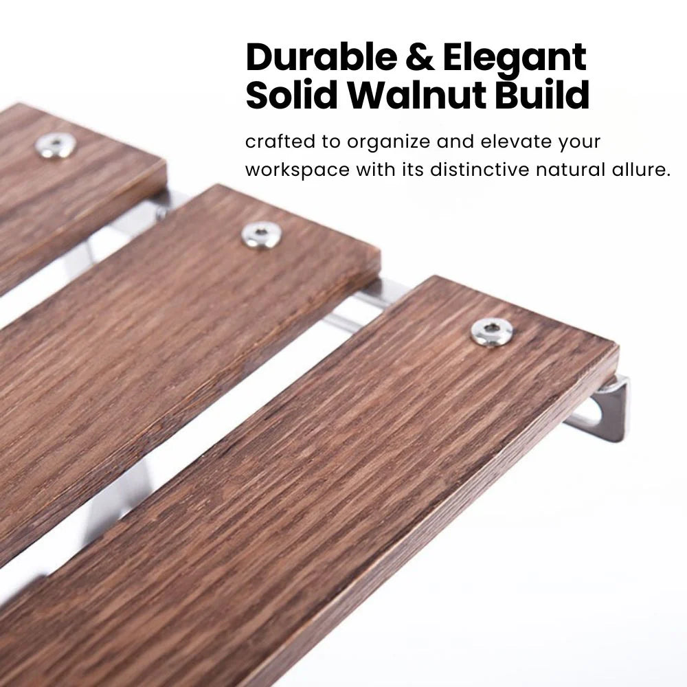 Super Wooden Desk Shelf
