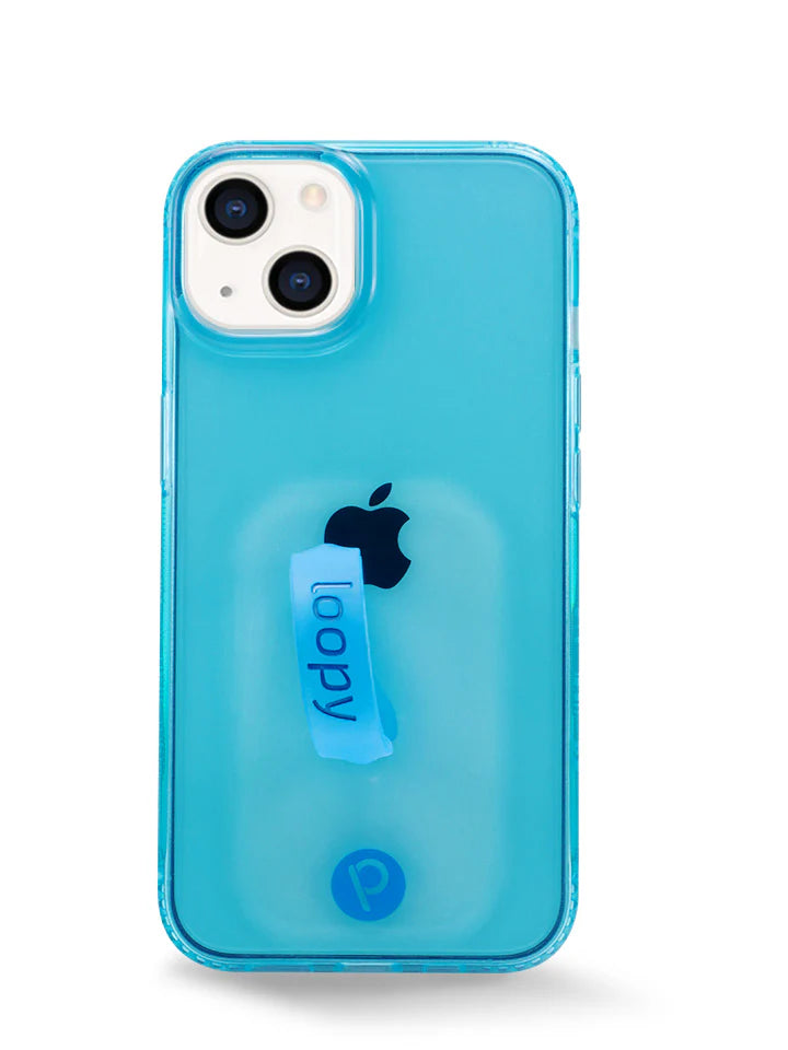 Clear Neon Blue