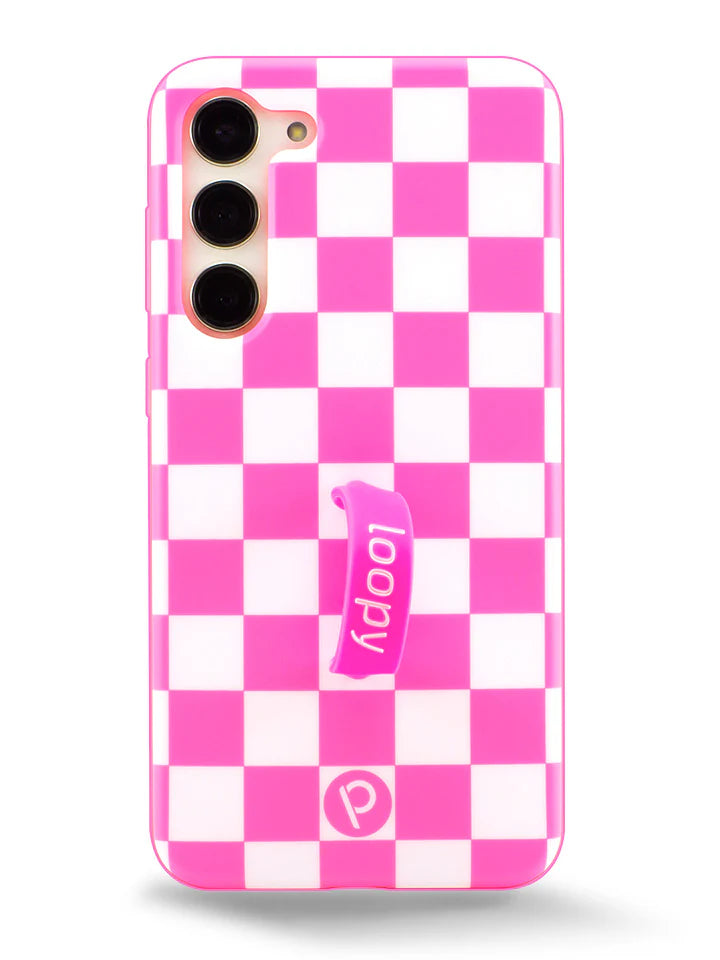 Pink Checkered