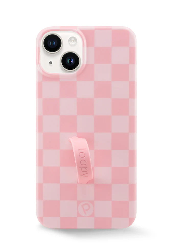 Blush Checkered
