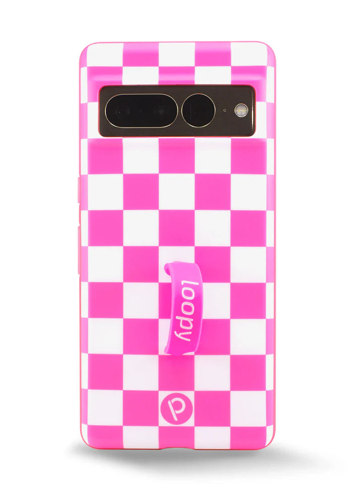 Pink Checkered