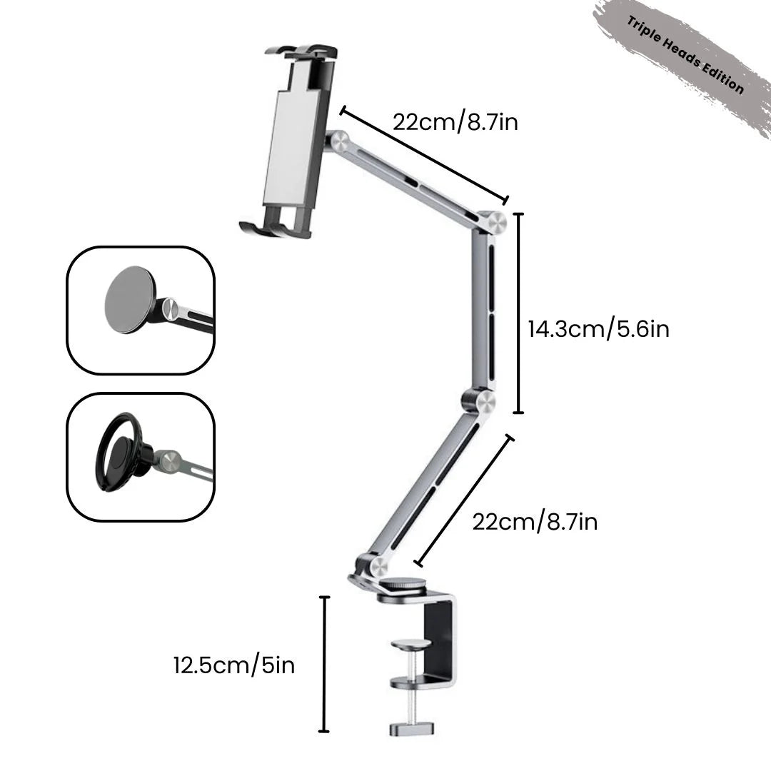 SuperGrip Desk Mount: Phone & Tablet