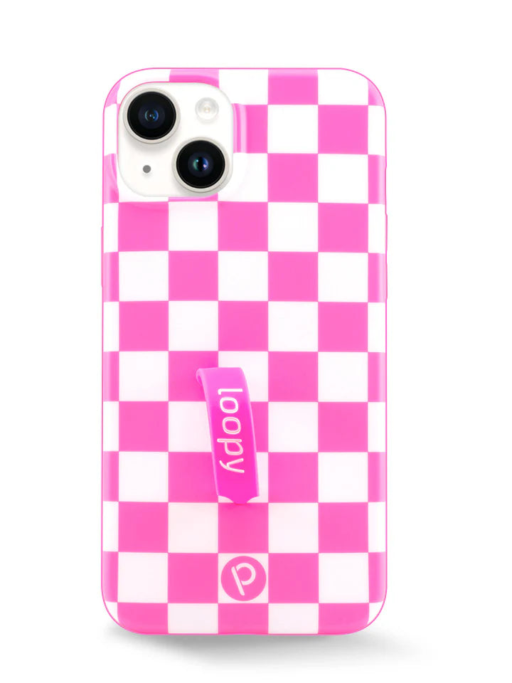 Pink Checkered
