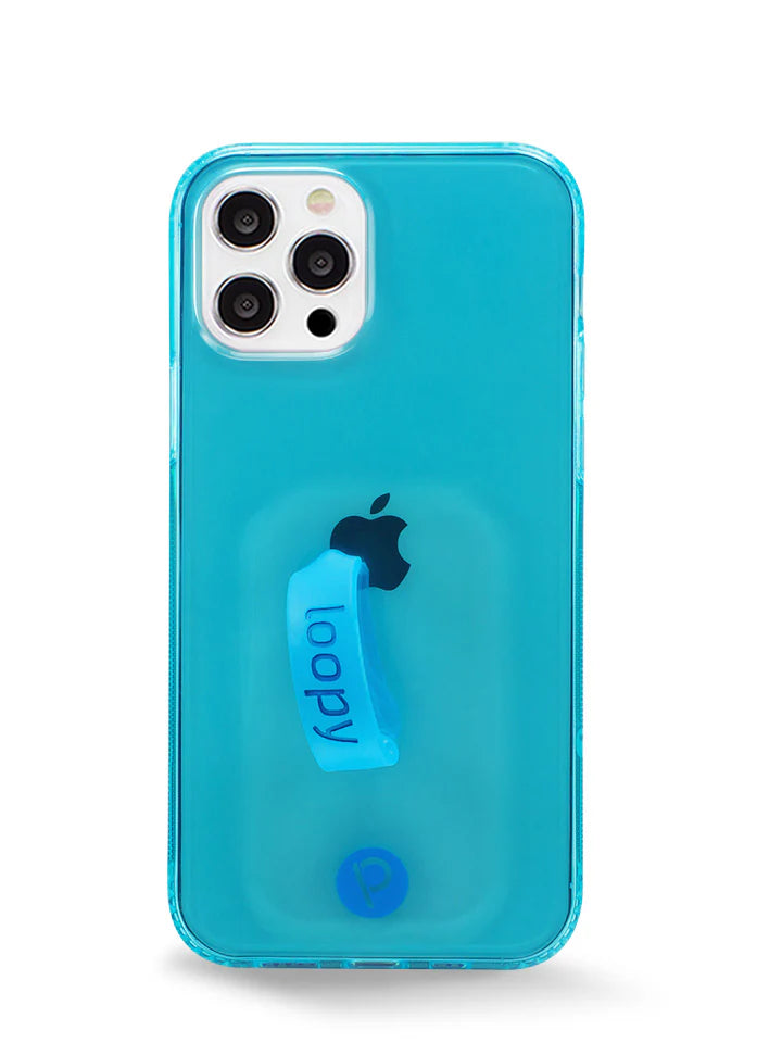 Clear Neon Blue