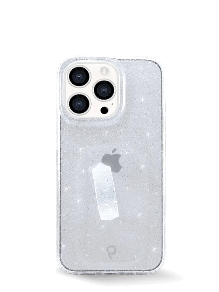 Clear Sparkle Silver